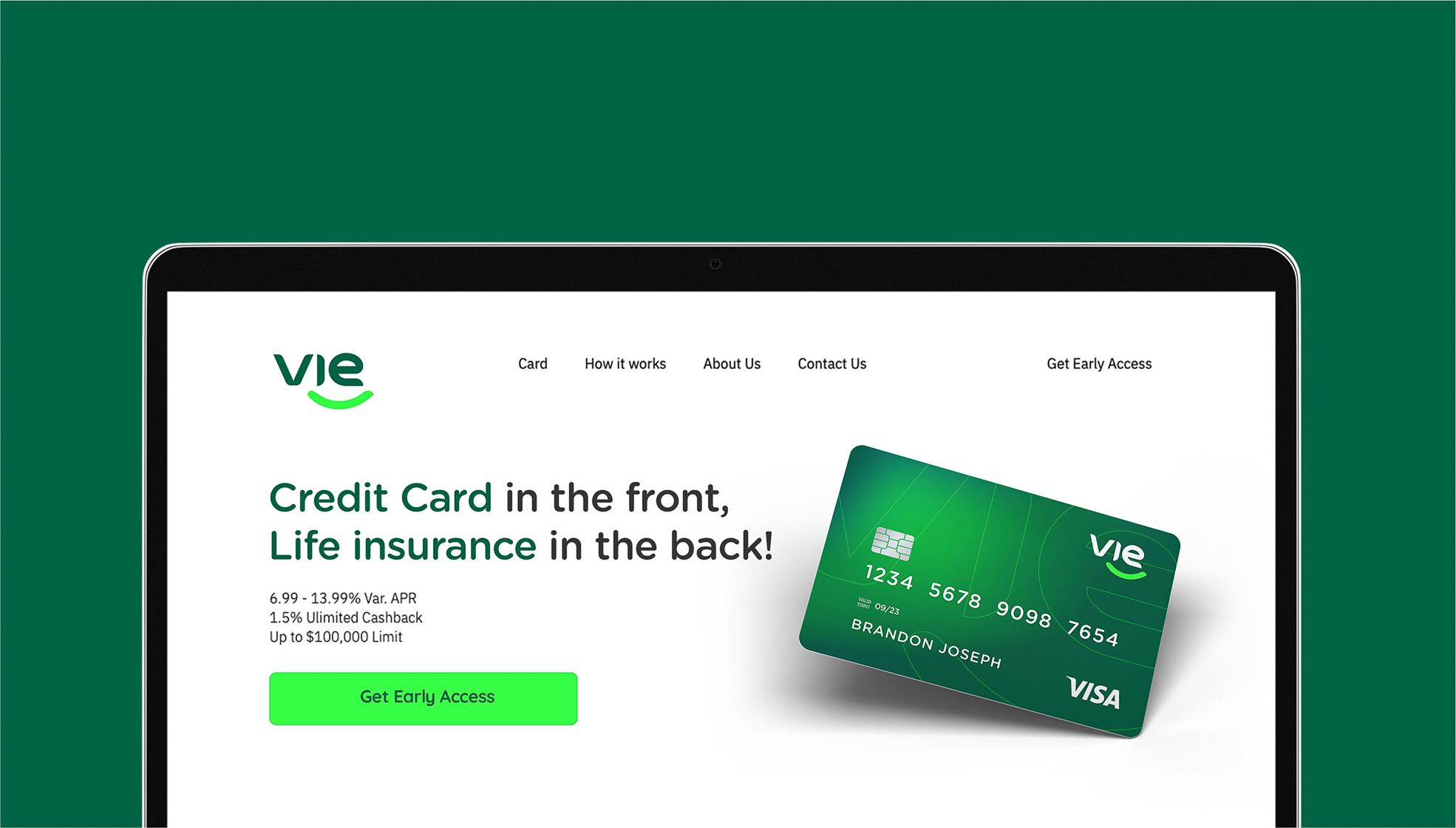 ThirdLaw branding and web design - Vie Card - 8