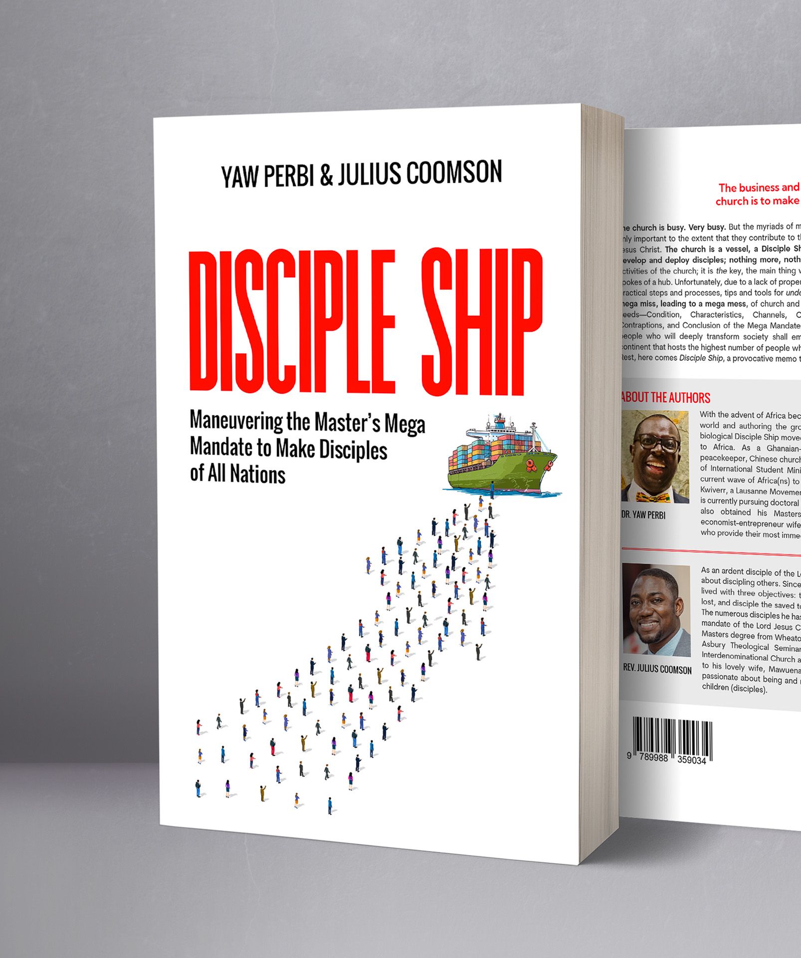 ThirdLaw branding and web design - Disciple Ship Cover