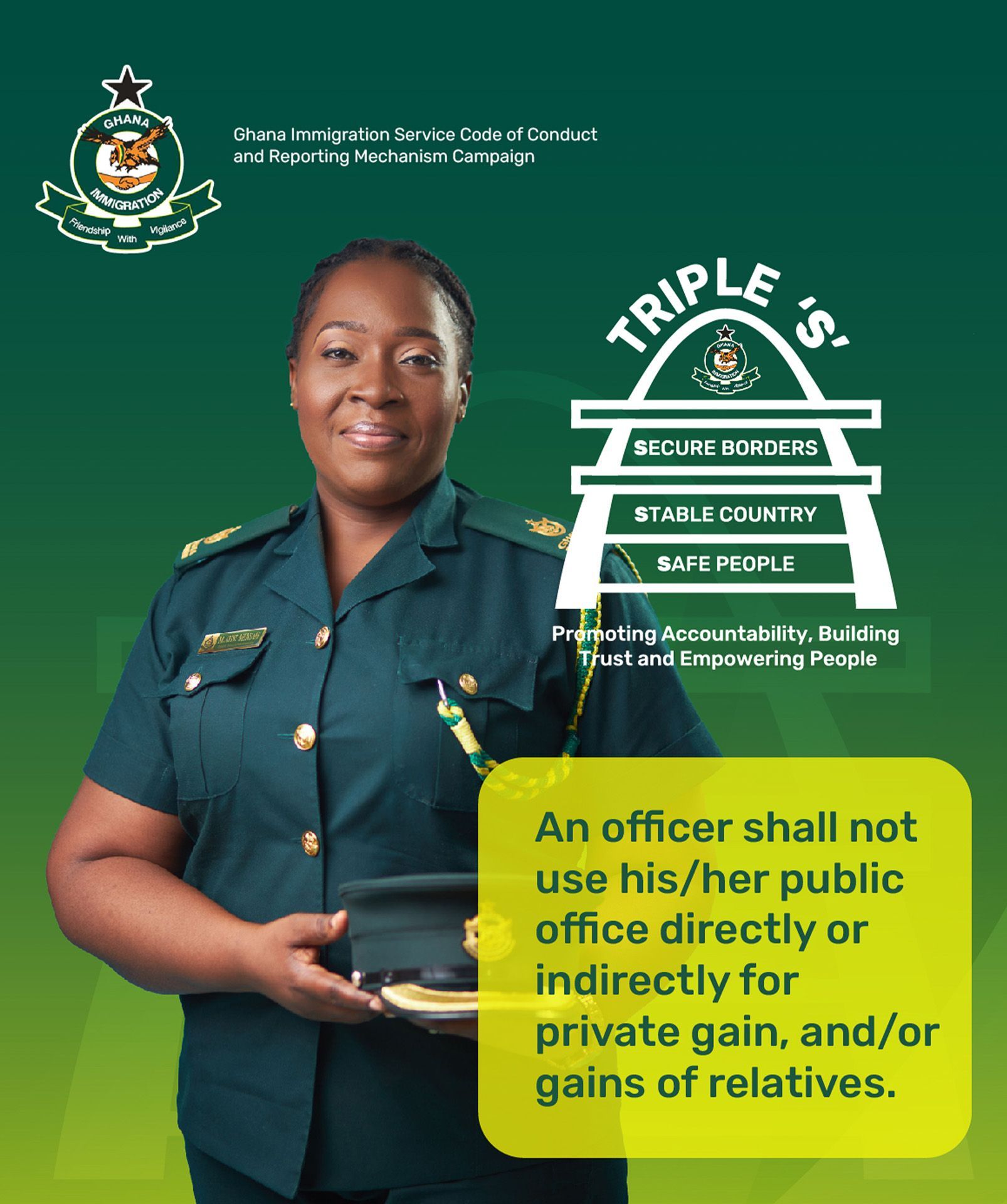 ThirdLaw branding and web design - Ghana Immigration Service Cover