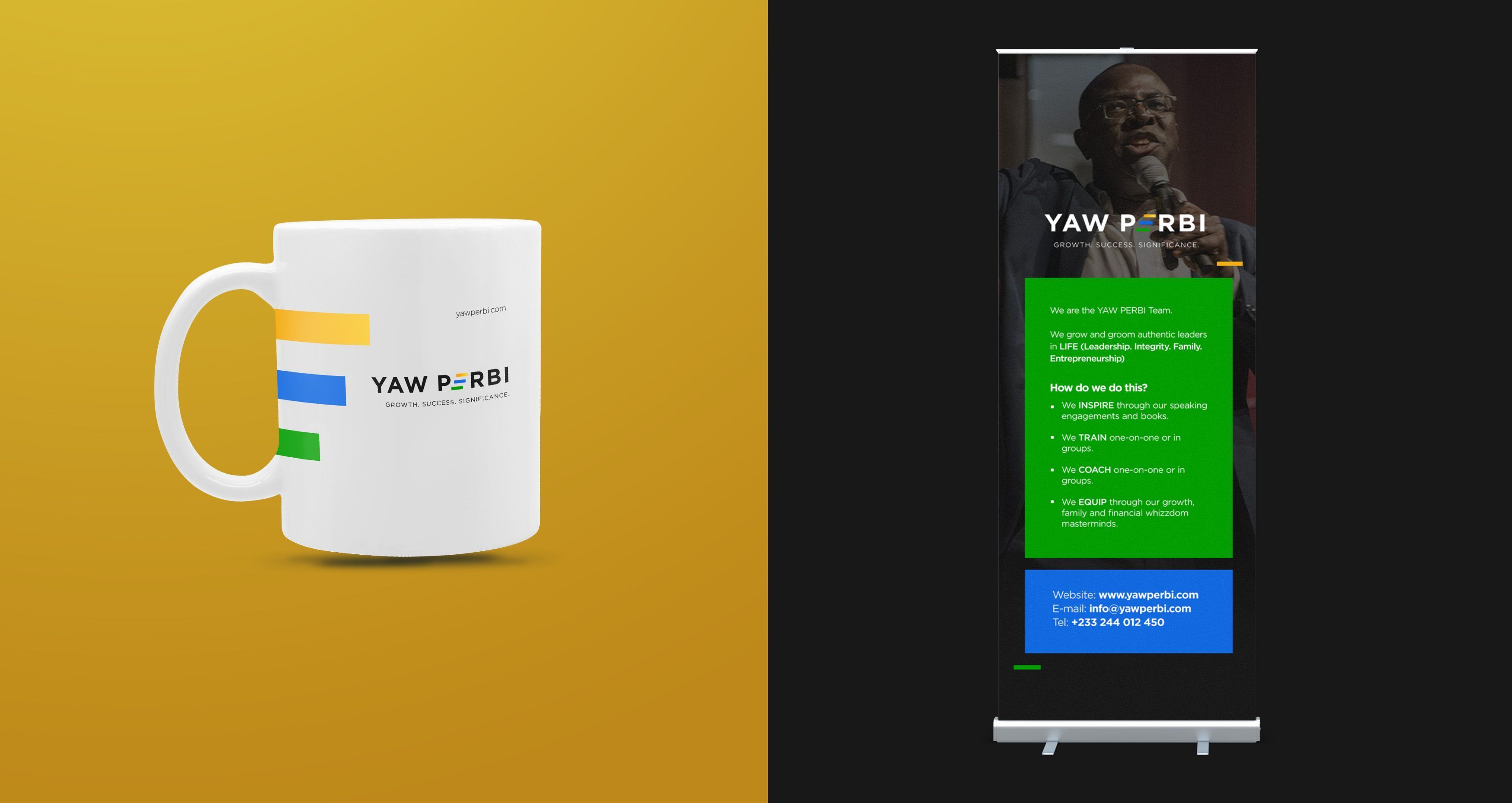 ThirdLaw branding and web design - Yaw Perbi Leadership- 6